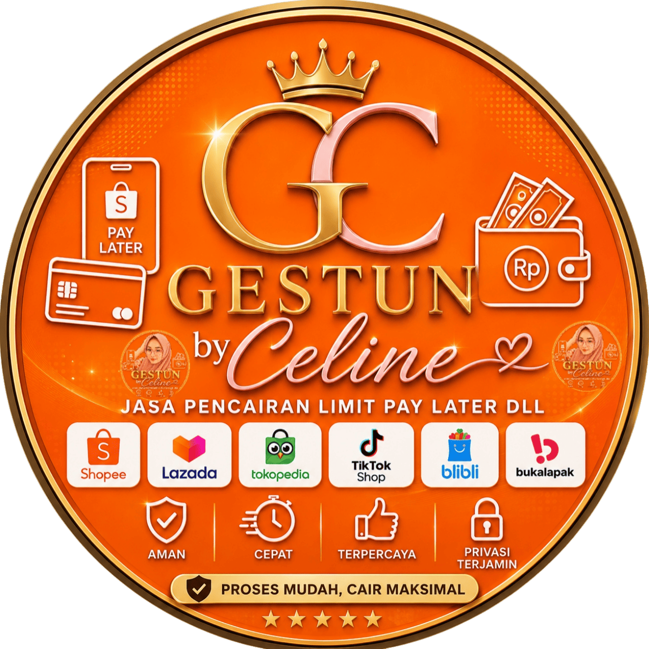 Logo Gestun By Celine